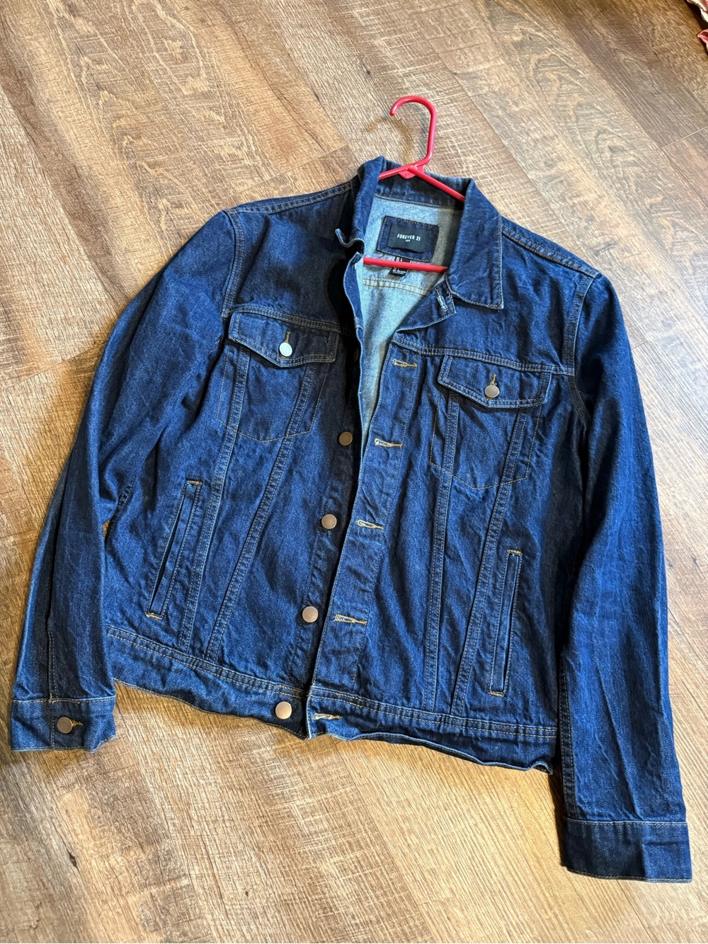 Forever 21 Dark Blue Denim Jacket